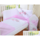 Conjunto de cama bebé  5 elementos Coruja